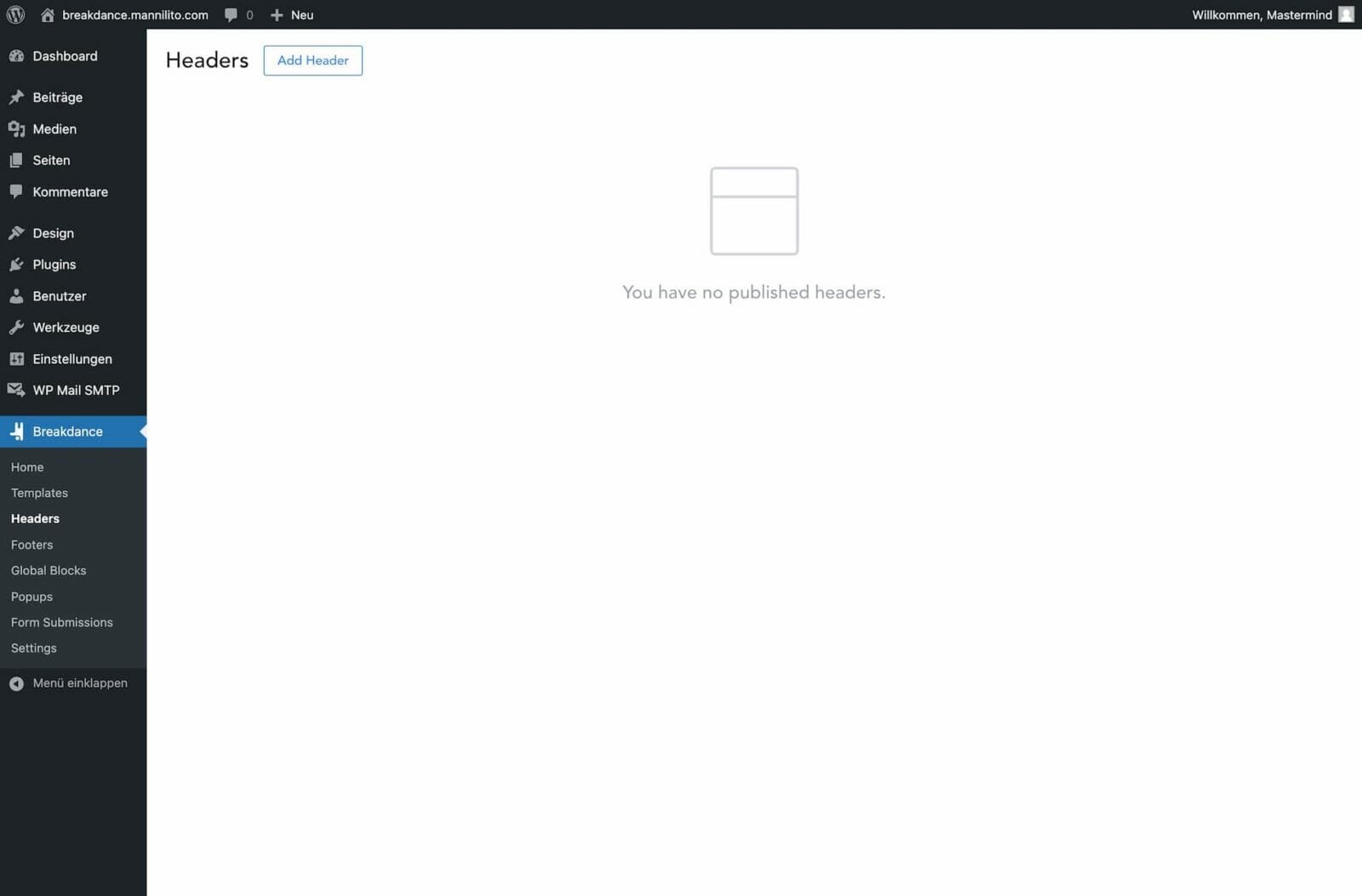breakdance page builder